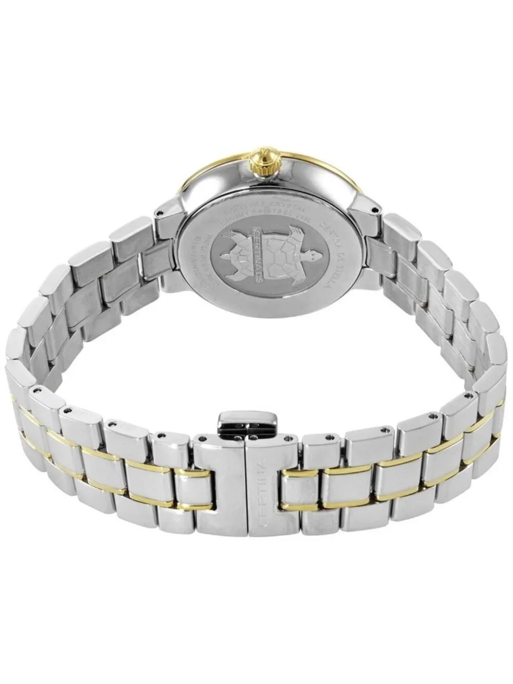 NWT Certina DS Stella Quartz Diamond Mother of Pear Dial Ladies Watch